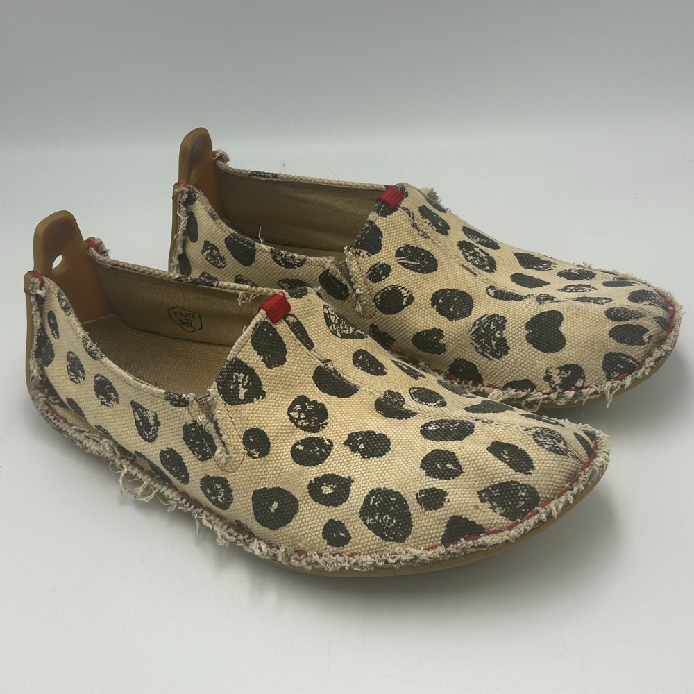 Vivobarefoot Ababa Dots Womens EU 38/US 7-7.5 Slip on Shoe Minimalist Zero Drop